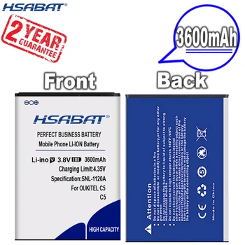 Nový Príchod [ HSABAT ] 3600mAh Náhradné Batérie pre OUKITEL C5 Batérie OUKITEL C5 Pro
