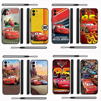 Cars Blesk McQueens Telefón puzdro Pre Xiao Redmi Poznámka 12 11 11T 10 10 9 Pro Plus 10C 9A K40 K50 K60 4G 5G S Remienkom na Ruku