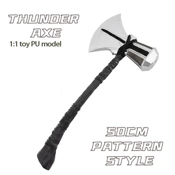 50 Thor Sekera 1: 1 Film, Hranie Rolí Cosplay Dekoratívne Rekvizity Zbraň Thor Thunder Hammer Ax Obrázok Modelu Pu Hračka