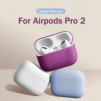 Tenké Originálne Tekuté Silikónové puzdro Pre AirPods 3 2021 Bezdrôtové Bluetooth Slúchadlá Ochranný Kože Pre Apple airpod Pro 2 1 Kryt
