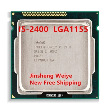 i5 2400 Procesor Quad Core 3.1 GHz LGA1155 TDP 95W 6MB Cache i5-2400 Počítača CPU Nové Skladom Doprava Zdarma