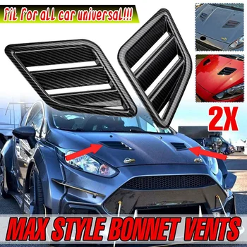 Max Štýl Prednej Kapoty Otvory Kapota Kryt Výbava Univerzálny Pre Ford Focus RS Vauxhall Corsa Fiesta
