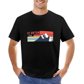 Svätý Anton Tirol Horách T-Shirt vlastné tričká Estetické oblečenie košele pot, muži