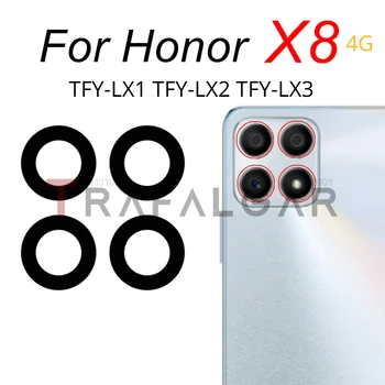 Späť Zadný Fotoaparát Sklo Objektívu Náhradná Pre Huawei Honor X8 4G TFY-LX1 TFY-LX2 TFY-LX3 S Samolepiace Nálepky
