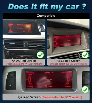 6+128G Pre Audi Q7 2016-2019 Android 12.0 Auto Stereo Rádio magnetofón Multimediálne video prehrávač, GPS navigáciu Carplay systém