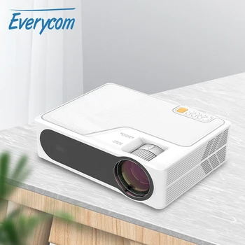 Everycom YG625 LED Projektor 1080P Full HD 7000 Lúmenov Video Beamer pre Domáce Kino, Divadlo Lúmenov Podporu Bluetooth Domov Theate