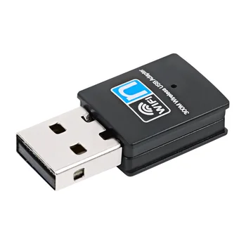 USB Adaptéra WiFi 300Mbps USB 2.0 WiFi Dongle 802.11 n/g/b Bezdrôtovej Sieťovej Karty