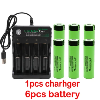 100% Nový, Originálny NCR18650B 3,7 V 3400 mah 18650 Lítiové Dobíjacie Batérie Pre Baterku batérie a nabíjačku USB