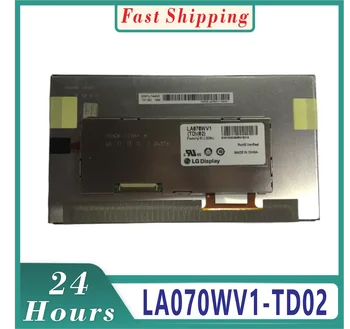 Originál nový 7-palcový LCD displej LA070WV1-TD02 LA070WV1 TD02 auto DVD, GPS navigácie, audio