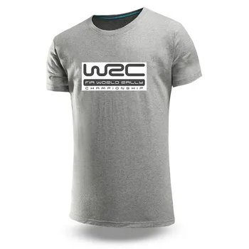 Majstrovstvá sveta v Rely WRC 2023 Nové Jarné Módne Farbou Mužov Krátky Rukáv T Shirt Lete Streetwear Bežné Móda, Top