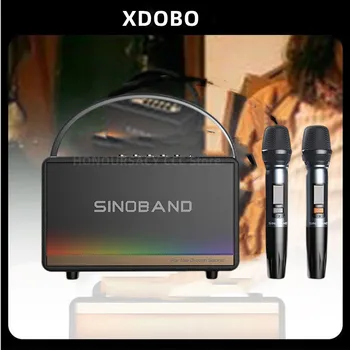XDobo Mirage 130W High-Výkon Bluetooth Reproduktorov domáceho Kina Karaoke Stereo Bezdrôtový Retro Subwoofer, Prenosné TWS Audio, Mikrofón