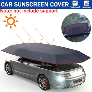 Auto Dáždnik Markíza Stan Auto Smart Izolované Pokrytie UV Ochrany Nepremokavé Vonkajšie Zložené Prenosné pokryvom slnečník