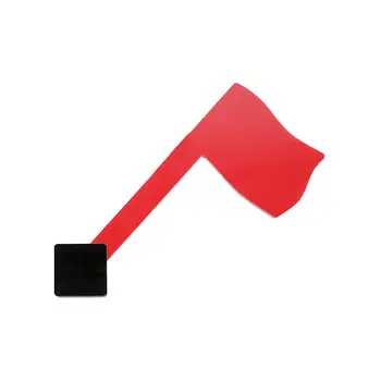 Náhradné Schránky Vlajka Jednoduchá Inštalácia Odolné proti Poveternostným vplyvom Schránka Dodávky Dekorácie Červená Poštových Vlajky Wall Mount e-Mailovej schránky