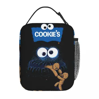 Obed Box Cookie Monster Príslušenstvo Skladovanie Potravín Box Harajuku Chladnejšie Tepelnej Lunch Box Office