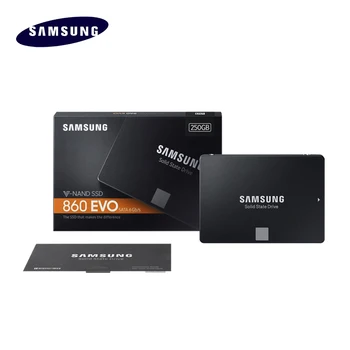 SAMSUNG SSD 870 EVO 250GB 500GB 1 TB Internej jednotky ssd (Solid State Disk HDD Pevný Disk SATA3 2,5 palca Prenosný POČÍTAČ TLC
