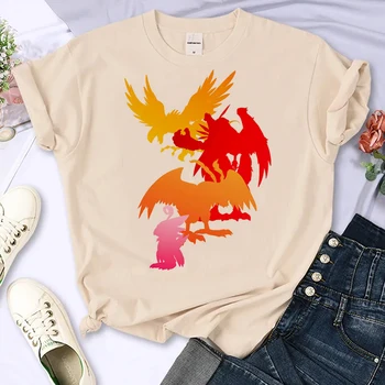 Digimon tričko ženy anime t shirt dievča zábavné oblečenie