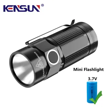 Prenosný Mini Silné Svetlo XPG LED Svietidlo Vreckové Baterky Bright XPG s Perom Pracky 16340 Nabíjateľná Batéria