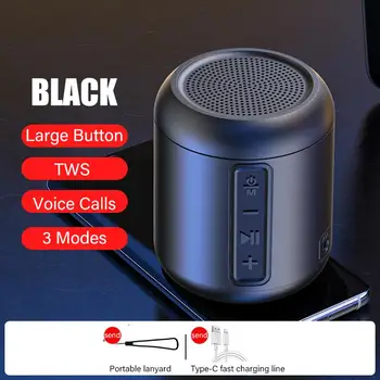 Bezdrôtovú Vonkajšie Bluetooth Reproduktor Prenosný Plug-in Karty Mobilných Audio Subwoofer 2023 Počítač Kreatívny Darček Soundbar B129