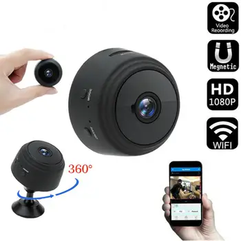 A9 WiFi Kamera HD voice recorder-Hlasový Záznamník Bezdrôtový Mini Kamera WiFi Siete Dozoru Fotoaparátu Smart Home Safe Video Dohľad