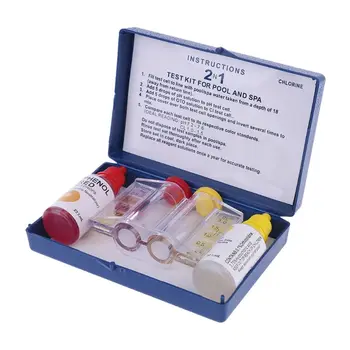 367D pH a Chlóru Kvality Vody Test Bazén Hydroponics Akvárium Tester