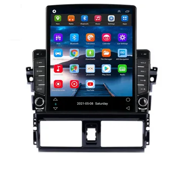 5GLTE +WIFI 8G 128G Pre Toyota Vios 2013-2020 Android 12 Auto Multimédiá GPS Navigácia, autorádio DSP Carplay Žiadne DVD Hrať
