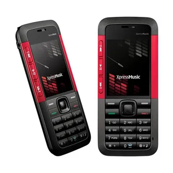 mini Telefón Nokia 5310Xm C2 Gsm/Wcdma, 3.15 Mp Fotoaparát, 3G Telefón španielsky arabčina ruskej portugalský nemecký jazyk francúzsky