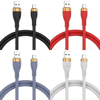 USB Kábel Nového 120W Typ C Kábel Nabíjací Kábel Pre Android Super Flash nabíjací Kábel