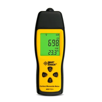 Plynové Analyzátory Ručný Detektor Oxidu Uhoľnatého LCD Displeja a Vysoko CO Meter Tester Monitor Presné Zvuk Budíka