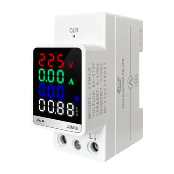 AC Monitor 110V 220V 100A, Napätie Prúd účinník KWH Elektrickej Energie Meter VOLT AMP Voltmeter Ammeter Frekvencia