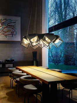 Izba Dekor Led Umenie Luster Prívesok Lampy, Svetelné Vianočné Dekorácie jednoduché moderné dizajnér Nordic hviezdna reštaurácia štúdia