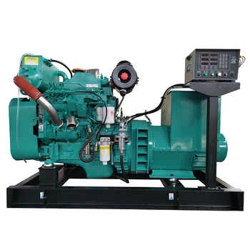 Pôvodné cena Výkon generátora s Cummins motor 4BTA3.9-GM65 40kw marine diesel generátor