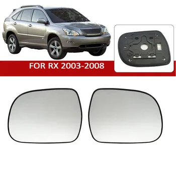 Vpravo Dvere Krídlo Bočné Zrkadlo, Sklo, Vyhrievané s Podklad Doska pre Lexus RX 2003 - 2008 Toyota Hilux 2005 - 2010