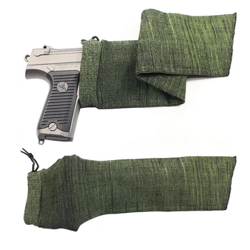 Silikónové Ošetrené Zbraň Ponožka Prípade Pištole ochranný Kryt 40*11 cm Mäkké Textílie Taktické Pušku Závesu