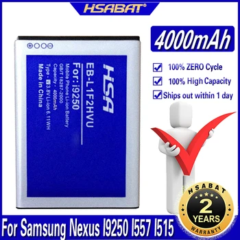 EB-L1F2HVU / EB L1F2HVU 4000mAh Batéria pre Samsung Nexus Prime Galaxy Nexus I9250 I557 I515 Batérie