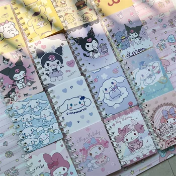Nové Sanrio Notebook Kuromi Cinnamoroll Pompompurin Moje Melódie Denná Týždenný Plánovač Program Týždenný Stationery Office Školy Supplie