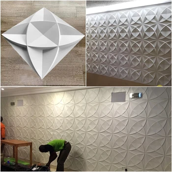 30 cm Dekoratívne 3D Stena Panel star Diamond Design Non samolepiace plastové dlaždice 3D stenové nálepky, obývacia izba, Kúpeľňa stenu papier
