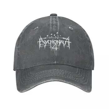 Psychonaut 4 Logo Šiltovky Rock Death Metal Núdzi Umyté Čiapky Klobúk Bežné Outdoorové Aktivity Neštruktúrovaných Mäkké Pokrývku Hlavy