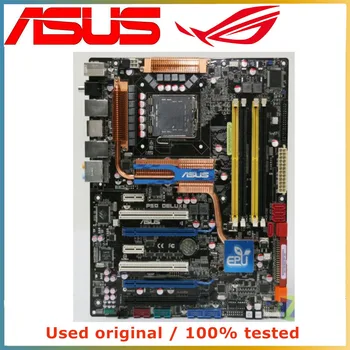 Pre Intel P45 Pre ASUS P5Q Deluxe základnej Doske Počítača LGA 775 DDR2 16 G Ploche Doske na SATA II PCI-E X16 2.0