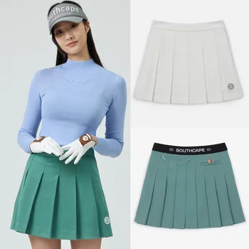 2023 Nové Golfové Oblečenie Žien Outdoor Šport Golf Skladaný Pol Sukne Bežné Športy, Golf Slim Fit Sukne