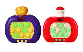 Rýchle Push Bubliny, Herné Konzoly Santa Tekvica Gopher Stroj Prst Senzitívny Tréning Montessori Hračky