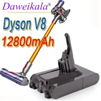 100% Originálne DysonV8 12800mAh 21.6 V Batériou pre Dyson V8 Absolútne /Načechraný/Zvierat Li-ion Vysávač nabíjateľná Batéria