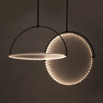 Lampu Italia Cahaya Dan Bayangan Restoran Luster Dánsko Desainer Sederhana Model Moderné Ruang Kreatif Seni Lampu Dekoratif