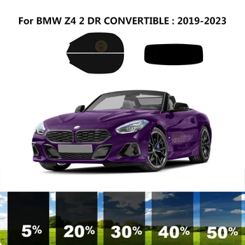Precut nanoceramics auto UV Okno Odtieň Auta Automobilový Okno Film Pre BMW Z4 2 DR KABRIOLET 2019-2023
