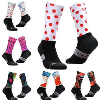 Športové 2023 Ponožky, Cyklistické Ponožky Muži Ženy Cyklistické ponožky Basketbal Ponožky Racing Ponožky Street Fashion in-line Korčuliach, Hip-hop Ponožky