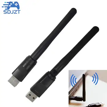 150Mbps Bezdrôtovú Sieťovú Kartu Mini USB WiFi Adaptér LAN Wireless Wifi Prijímač, Antény Na PC Windows