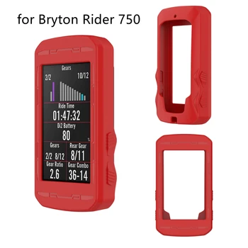 Pre Bryton Rider 750 Požičovňa Počítačov Ochranný Kryt Silikónové Stopky Držiteľ Prípade Rýchlomer Pre Bryton Rider 750