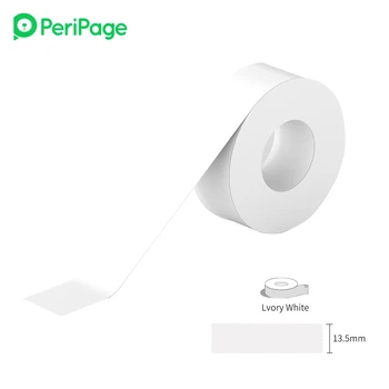 PeriPage 1 Rolka White Label Papier, Lepiacu Pásku, Lepidlo, Tepelná Tlačiareň štítkov Papiera, Názov, Cena, čiarový Kód Nepremokavé Olej-dôkaz