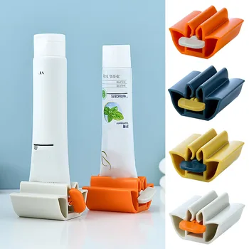 Kúpeľňové Doplnky Zubná Pasta Squeezer Zariadenie, Multifunkčný Zásobník Facial Cleanser Klipov, Manuálne Lenivý Trubice Nástrojov Stlačte