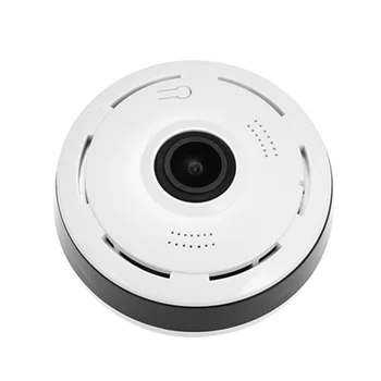 Panoráma 360 stupeň CCTV Kamera Wifi 1080P HD Bezdrôtový VR Fotoaparát Diaľkové Ovládanie Surveillance Camera P2P EÚ Plug